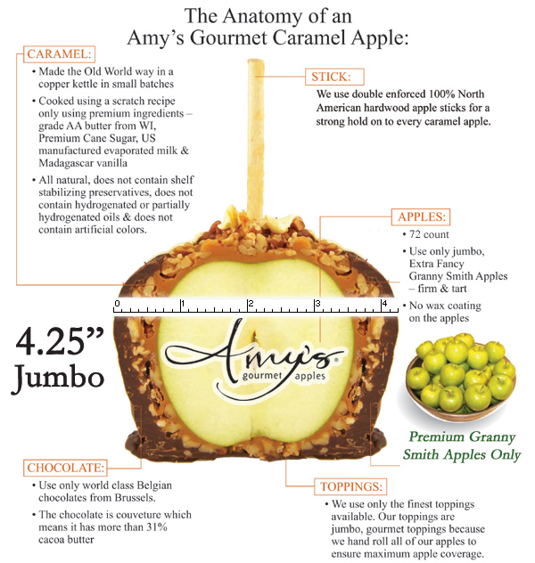 The Anatomy of an Amy's Gourmet Caramel Apple