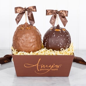Two Apple Gift Basket