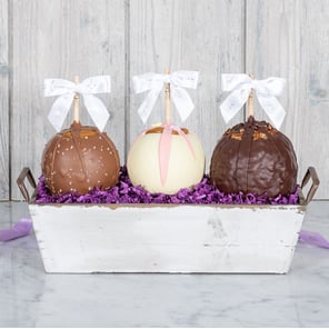 Three Apple Mother's Day Lavender Gift Box