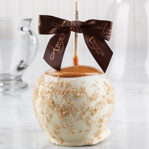 Apple Pie Dunked Caramel Apple w/ White Belgian Chocolate