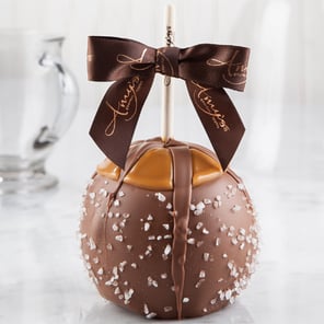 Dunked Caramel Apple w/ Milk Belgian Chocolate & Sea Salt
