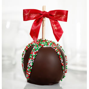 Holiday Nonpariels Apple with Dark Belgian Chocolate