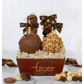 Small Caramel Apple Gift Basket