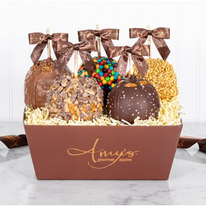 Five Apple Gift Basket