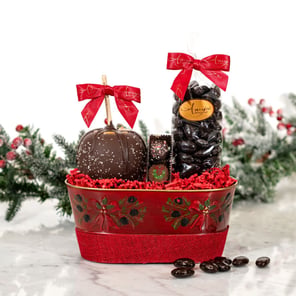 Red Holly Days Gift Tin