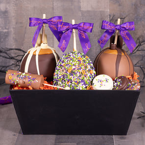 Black Halloween Gift Tray