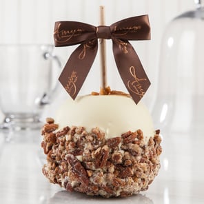 Cinnamon Pecan Caramel Apple w/ White Belgian Chocolate