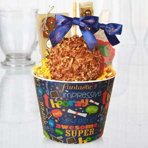 Graduation Surprise Gift Basket Image