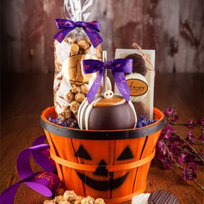 Frightfully Delicious Jack O' Lantern Gift Basket