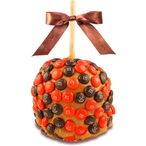 Halloween M&M Apple