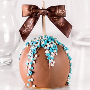 Hanukkah Caramel Apple w/ Milk Belgian Chocolate