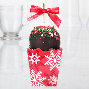 Red & White Snowflake Sweet Treat Gift Box
