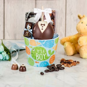 Ahoy It's a Boy Gift Basket