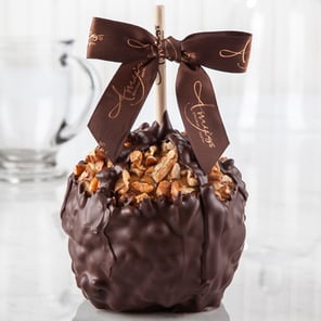 Pecan Turtle Caramel Apple w/ Dark Belgian Chocolate