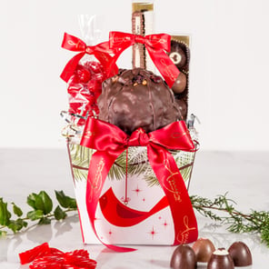 Red Cardinal Gift Basket