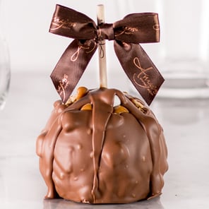 Smore Caramel Apple w/ Milk Belgian Chocolate