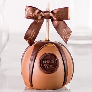 Thank You Dunked Caramel Apple w/ Milk Belgian Chocolate