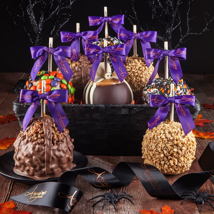 Black Halloween Sampler Basket