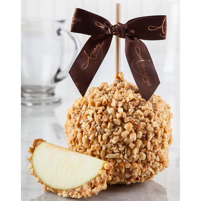 Classic Peanut Caramel Apple
