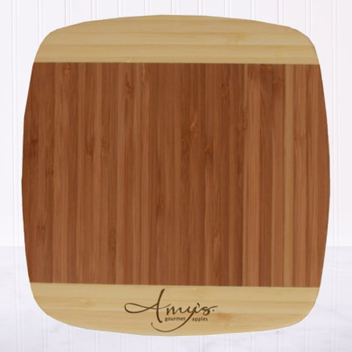 Amy's Apple Bamboo Cutting Board