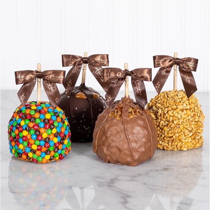 FREE SHIPPING ITEM - Jumbo Caramel Apple Four Pack 