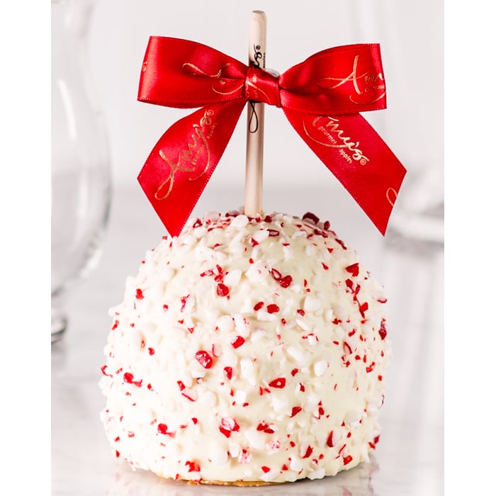 Peppermint Caramel Apple w/ White Belgian Chocolate