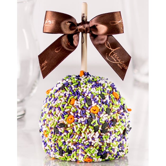 Spooky Halloween Sprinkle Apple