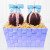 Blue or Purple Caramel Apple Gift Basket