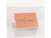 Complimentary Copper Embossed Gift Card