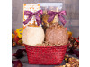 Autumn Red Seagrass Gift Basket